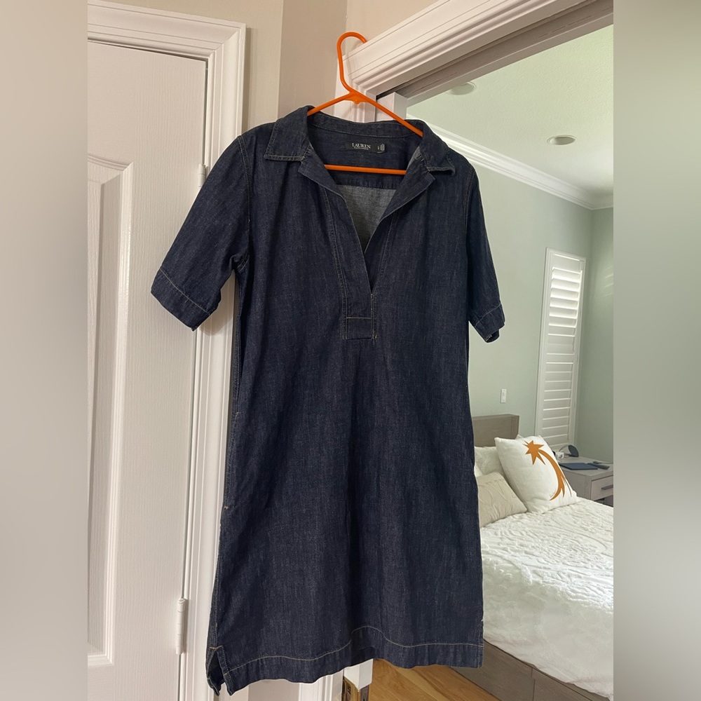 Raphael Lauren denim shift